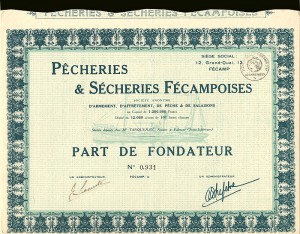 Pecheries and Secheries Fecampoises